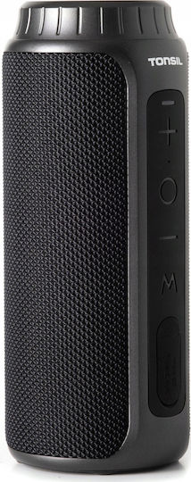 Tonsil Filp 6 Αδιάβροχο Ηχείο Bluetooth 20W με Διάρκεια Μπαταρίας έως 10 ώρες Μαύρο - Image 6