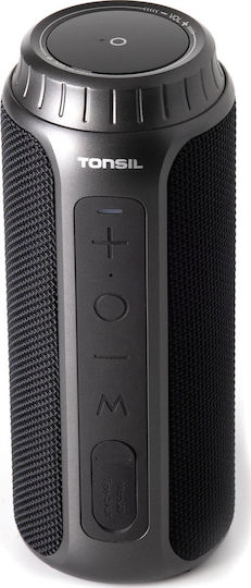Tonsil Filp 6 Αδιάβροχο Ηχείο Bluetooth 20W με Διάρκεια Μπαταρίας έως 10 ώρες Μαύρο - Image 11