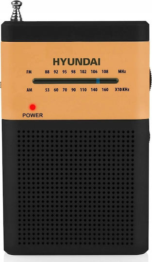 Hyundai PPR310BO Ραδιοφωνάκι Μπαταρίας Μαύρο - Image 3