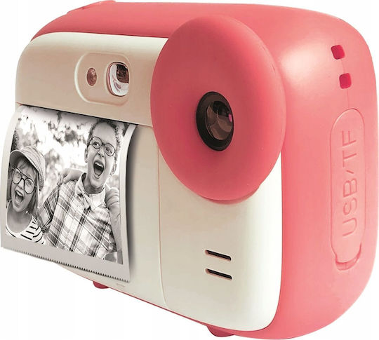 AgfaPhoto Realikids Pink Παιδική Φωτογραφική Μηχανή 12MP με Θερμική Εκτύπωση Ροζ - Image 5