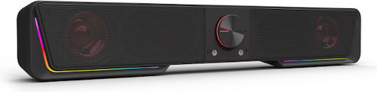 Redragon GS570 Ηχείο Υπολογιστή με RGB Φωτισμό και Bluetooth Ισχύος 1.5W Μαύρο - Image 10