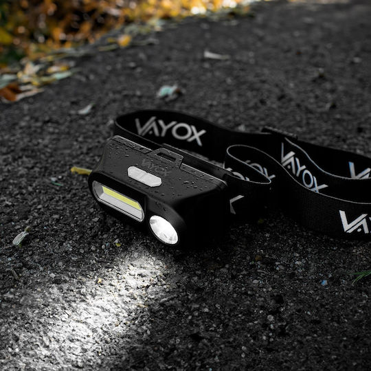 Vayox Φακός Κεφαλής LED με Μέγιστη Φωτεινότητα 250lm - Image 9