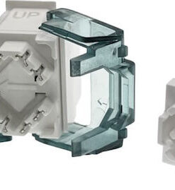 Alternative view of A-LAN Keystone Module RJ45 Toolless UTP Cat.6a Dual Transmission Pair 1τμχ