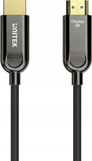 Unitek HDMI 2.1 Cable HDMI male - HDMI male 60m Μαύρο (C11085GY01-60M) - Image 3