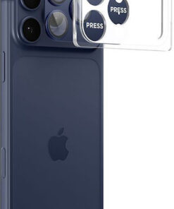 Spigen Optik Pro XL EZ Fit Προστασία Κάμερας Tempered Glass Μπλε για το iPhone 17 Pro Max AGL10651