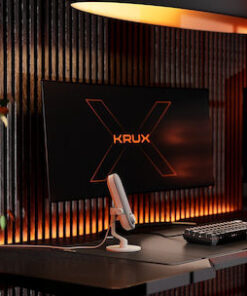 Alternative view of Krux Pin Μικρόφωνο με USB Type-C Επιτραπέζιο σε Λευκό Χρώμα