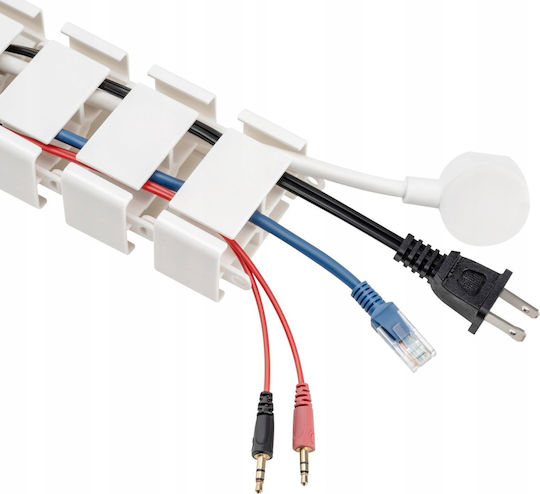 LogiLink Στήριγμα Καλωδίων Λευκό (KAB0093) 1τμχ - Image 7
