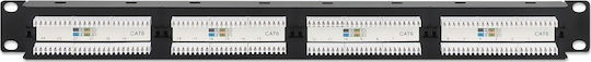 Intellinet Patch Panel 24port Cat 6 Black 721035 - Image 3