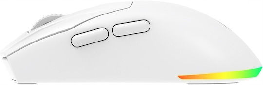 Rampage Prote M5 Ασύρματο RGB Gaming Ποντίκι 24000 DPI Λευκό - Image 5