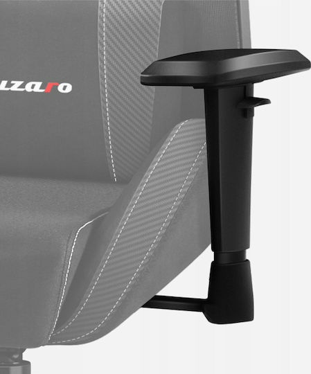 Huzaro Combat 7.6 Υφασμάτινη Καρέκλα Gaming με Ρυθμιζόμενα Μπράτσα και RGB Φωτισμό Μαύρη - Image 6