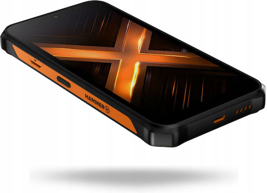 Hammer Energy X2 5G Dual SIM (6/128GB) Ανθεκτικό Smartphone Μαύρο-Πορτοκαλί - Image 7