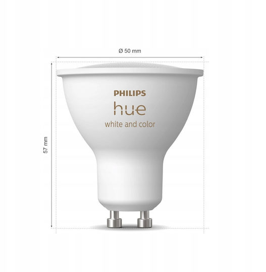 Philips Smart Λάμπα Hue Bridge Pro LED για Ντουί GU10 929003666513 - Image 8