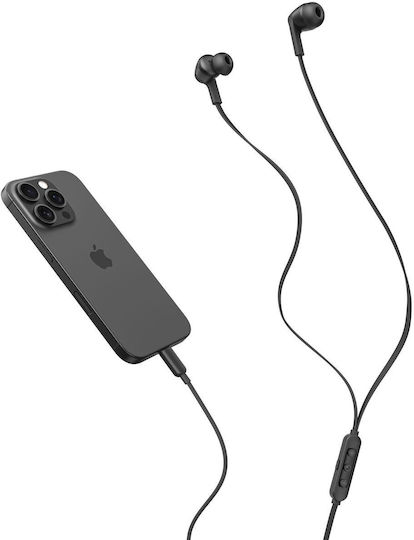 Belkin G3H0003HQBK In-ear Handsfree Ακουστικά με Βύσμα USB-C Μαύρο - Image 5