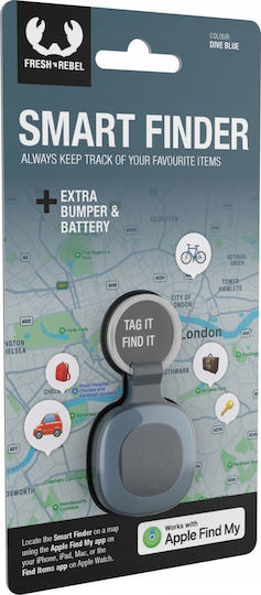 Fresh 'n Rebel Smart Finder Apple Find My Tracker Dive Blue - Image 8