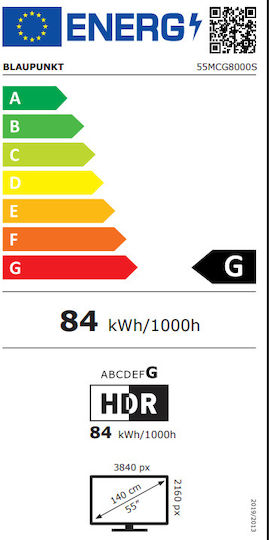 Blaupunkt Smart Τηλεόραση 55" 4K UHD Mini LED 55MCG8000S (2025) - Image 5