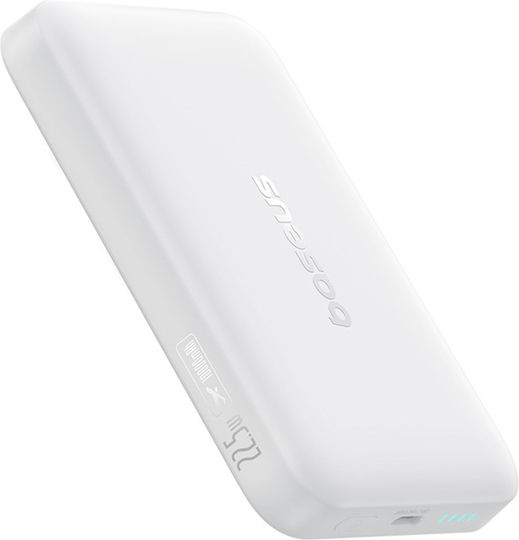 Baseus EnerFill FM11 MagSafe Power Bank 10000mAh 22.5W με Θύρα USB-C Power Delivery Λευκό - Image 4