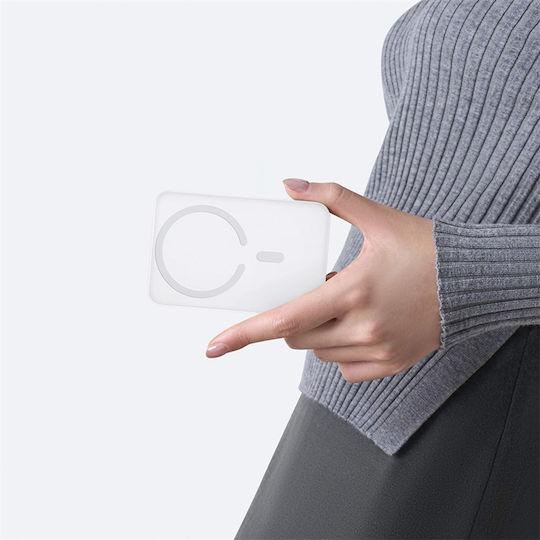 Baseus EnerFill FM11 MagSafe Power Bank 10000mAh 22.5W με Θύρα USB-C Power Delivery Λευκό - Image 9