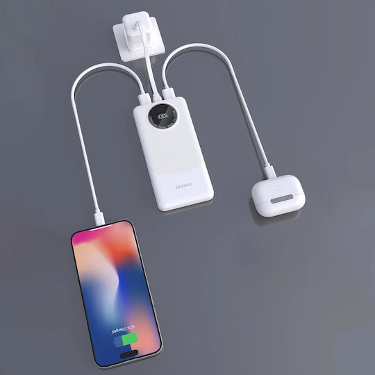 Dudao K12 Power Bank 10000mAh 22.5W με 2 Θύρες USB-A Power Delivery Μαύρο - Image 5