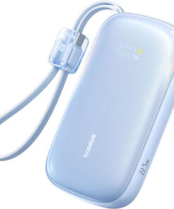 Baseus EnerFill FC21 QPow3 Ultra Power Bank 20000mAh 22.5W με Θύρα USB-A Γαλάζιο
