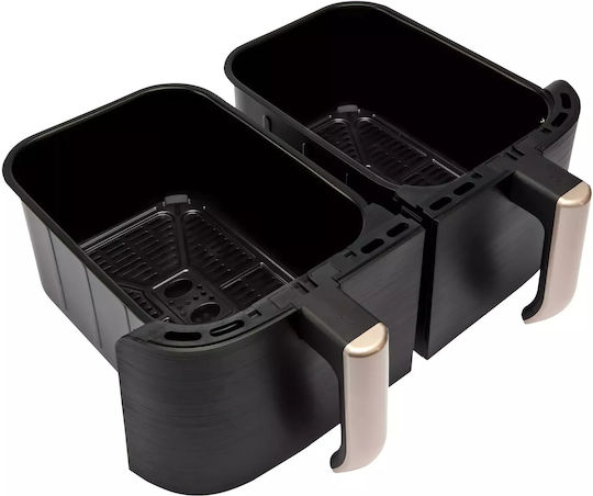 Russell Hobbs Satisfry Air Fryer με Διπλό Αποσπώμενο Κάδο 9lt Μαύρο - Image 2
