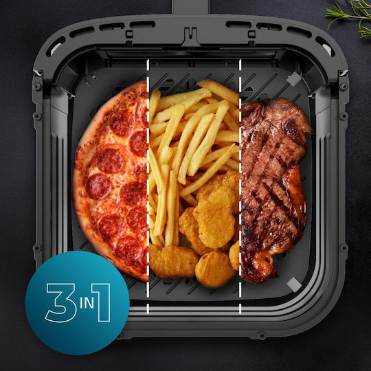 Cecotec 6500 Air Fryer με Διπλό Αποσπώμενο Κάδο 6.5lt Μαύρο - Image 5