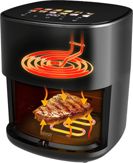 Cecotec 6500 Air Fryer με Διπλό Αποσπώμενο Κάδο 6.5lt Μαύρο - Image 6