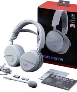 Alternative view of Asus ROG Pelta Ασύρματο Over Ear Gaming Headset με σύνδεση Bluetooth / USB Λευκό