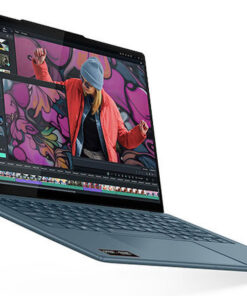 Alternative view of Lenovo Yoga Slim 7 14AKP10 14" OLED FHD+ (Ryzen AI 300 Series-5 340/16GB/512GB SSD/W11 Home) Tidal Teal (US Keyboard)