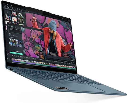 Lenovo Yoga Slim 7 14AKP10 14" OLED FHD+ (Ryzen AI 300 Series-5 340/16GB/512GB SSD/W11 Home) Tidal Teal (US Keyboard) - Image 2