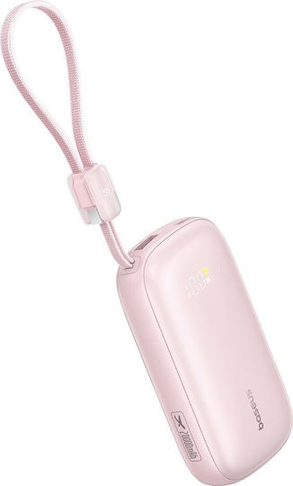 Baseus EnerFill FC21 QPow3 Ultra Power Bank 20000mAh 22.5W με Θύρα USB-A Ροζ - Image 3