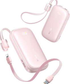 Alternative view of Baseus EnerFill FC21 QPow3 Ultra Power Bank 20000mAh 22.5W με Θύρα USB-A Ροζ