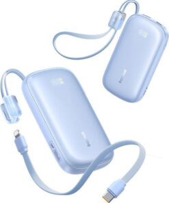 Alternative view of Baseus EnerFill FC21 QPow3 Ultra Power Bank 20000mAh 22.5W με Θύρα USB-A Γαλάζιο