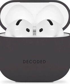 Decoded Aircase Θήκη Σιλικόνης σε Γκρι χρώμα για Apple AirPods 4