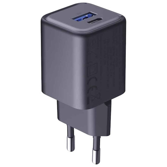 3MK Φορτιστής Χωρίς Καλώδιο GaN με Θύρα USB-A και Θύρα USB-C 33W Power Delivery Μαύρος (Hyper) - Image 5