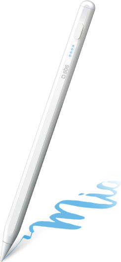 SBS Ψηφιακή Γραφίδα Αφής για iPad σε Λευκό χρώμα TESTYLUSCAPW - Image 2