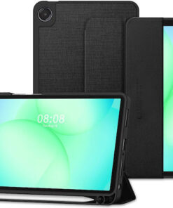 Tech-Protect Flip Cover Μαύρη (Galaxy Tab A9+ Plus, Galaxy Tab A11+ Plus)