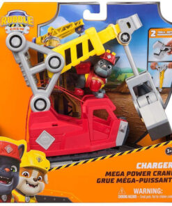 Spin Master Rubble & Crew Charger - Mega Power Crane Vehicle για 3+ Ετών 6.5εκ. 6073295