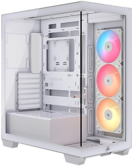 Corsair 3500X RS-R ARGB Gaming Midi Tower Κουτί Υπολογιστή με Πλαϊνό Παράθυρο Λευκό - Image 2