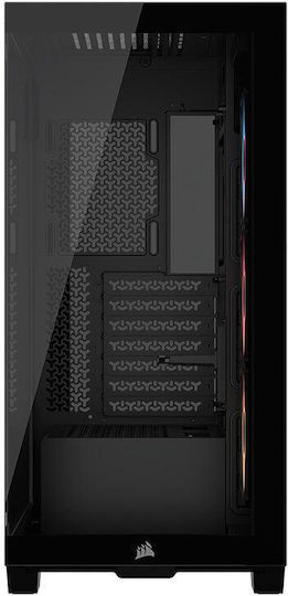 Corsair 3500X RS-R ARGB Gaming Midi Tower Κουτί Υπολογιστή με Πλαϊνό Παράθυρο Μαύρο - Image 2