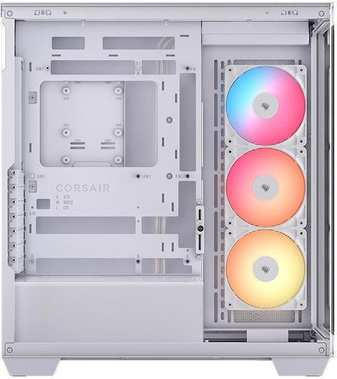 Corsair 3500X RS-R ARGB Gaming Midi Tower Κουτί Υπολογιστή με Πλαϊνό Παράθυρο Λευκό - Image 5