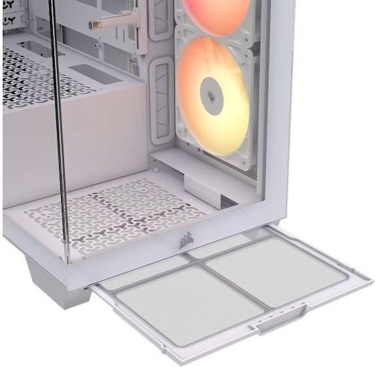 Corsair 3500X RS-R ARGB Gaming Midi Tower Κουτί Υπολογιστή με Πλαϊνό Παράθυρο Λευκό - Image 6