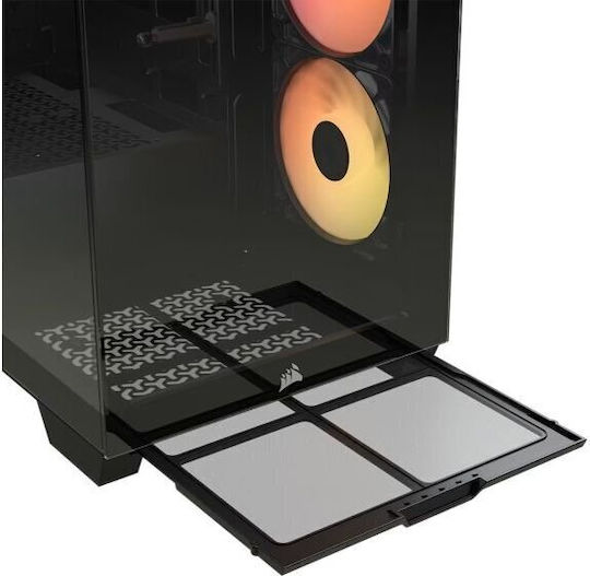 Corsair 3500X RS-R ARGB Gaming Midi Tower Κουτί Υπολογιστή με Πλαϊνό Παράθυρο Μαύρο - Image 5