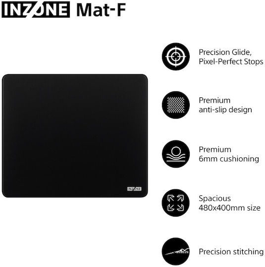 Sony GAMA-999 Gaming Mouse Pad Large 480mm με Στήριγμα καρπού Μαύρο - Image 6