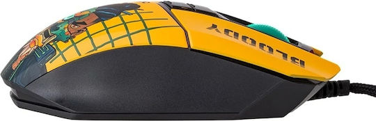 A4Tech Bloody W63 Max Renegade Midnight RGB Gaming Ποντίκι Κίτρινο - Image 6