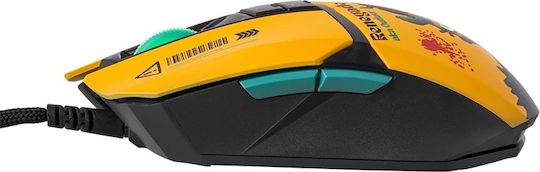 A4Tech Bloody W63 Max Renegade Midnight RGB Gaming Ποντίκι Κίτρινο - Image 5