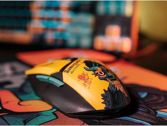 A4Tech Bloody W63 Max Renegade Midnight RGB Gaming Ποντίκι Κίτρινο - Image 4