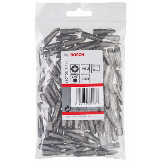 Bosch Σετ 100 Μύτες Κατσαβιδιού 2607001514 - Image 2