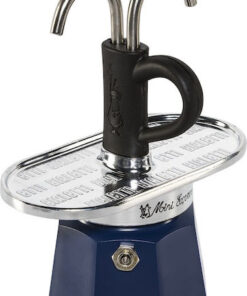 Alternative view of Bialetti Set Mini Express Μπρίκι Espresso Μπλε 0005349