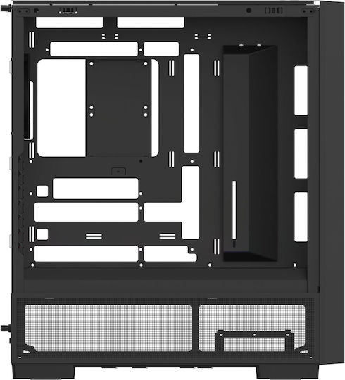 Thermaltake S380 TG ARGB Midi Tower Κουτί Υπολογιστή με Πλαϊνό Παράθυρο Μαύρο - Image 5