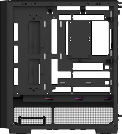 Thermaltake S380 TG ARGB Midi Tower Κουτί Υπολογιστή με Πλαϊνό Παράθυρο Μαύρο - Image 7